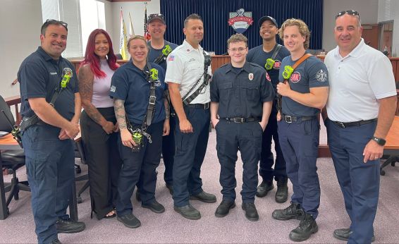 Welcome Firefighter Rodriguez