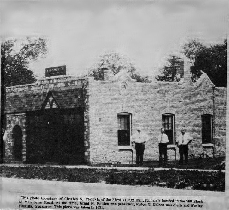First Westchester Village Hall, 1931